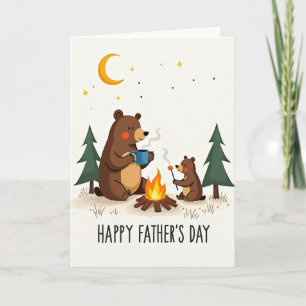 Cozy Night Fathers Day Card