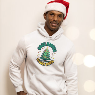 Cozy Nights, Festive Lights Christmas Tree Hoodie