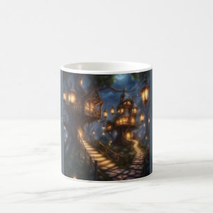 Cozy Nights Tree Houses in the neighbourhood Coffee Mug