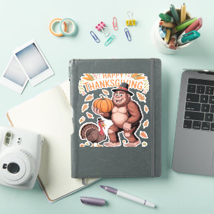 Cozy October Autumn Pumpkins Oversized T-Shirt
