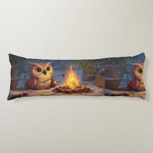 Cozy Owl Body Pillow – Warmth Beneath the Winter
