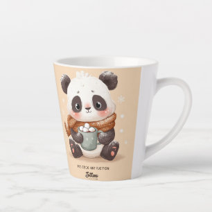 Cozy Panda's Cocoa Latte Mug