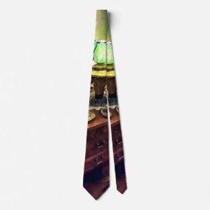 Cozy Parlour with Flower Petal Lamp Tie