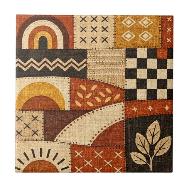 Cozy Patchwork Modern Tile (Front)