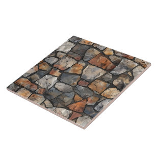 Cozy Patio With Beautiful Flagstone Tiles