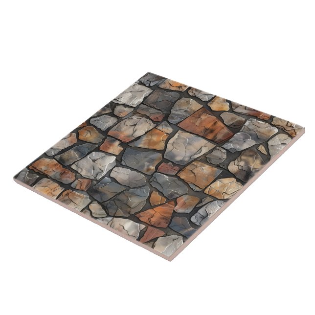Cozy Patio With Beautiful Flagstone Tiles (Side)