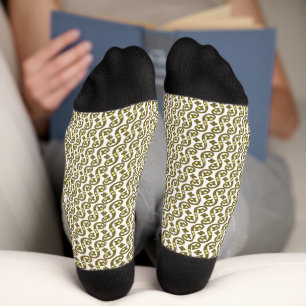 Cozy Pattern Crew Socks – Soft Stylish Comfort