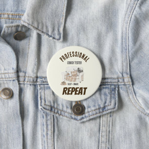 Cozy Paws Collection 3 Inch Round Button