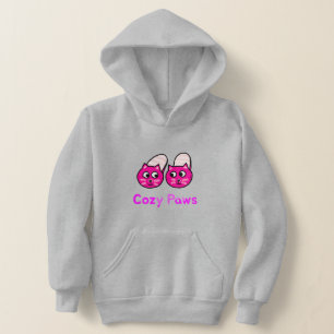 Cozy Paws Cute Purple Cats