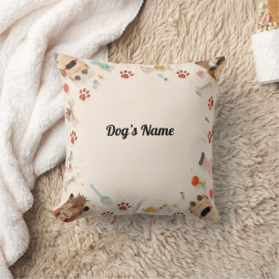 Cozy Paws & Personalized Pup Pillow