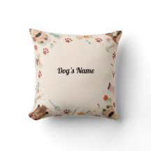 Cozy Paws & Personalized Pup Pillow