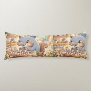 Cozy Pharmacy Dolphin Squirrel Body Pillow