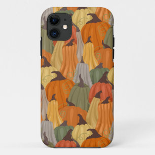 Cozy pumpkins iPhone 11 case