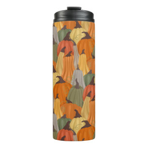 Cozy pumpkins thermal tumbler