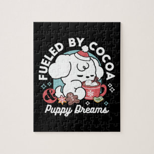 Cozy Puppy Dreams – Hot Chocolate and Christmas Jigsaw Puzzle