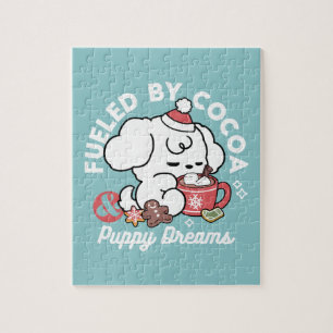 Cozy Puppy Dreams – Hot Chocolate and Christmas Jigsaw Puzzle