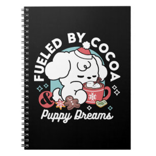 Cozy Puppy Dreams – Hot Chocolate and Christmas Notebook