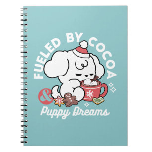 Cozy Puppy Dreams – Hot Chocolate and Christmas Notebook