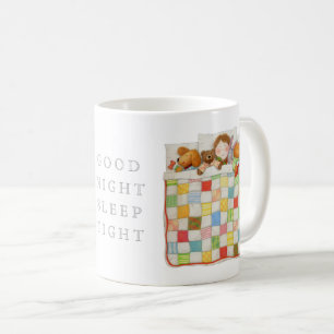 COZY QUILT White Mug + White