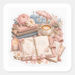 Cozy Rainy Day Planner Stickers