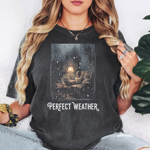 Cozy Rainy Day Reading Nook T-Shirt