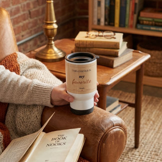 Cozy Reading Corner Travel Mug 15oz