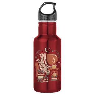 Cozy Reading Nook Coffee Lover 532 Ml Water Bottle