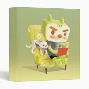 Cozy Reading Time with Pet Binder