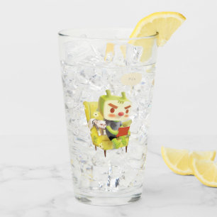 Cozy Reading Time with Pet Glass