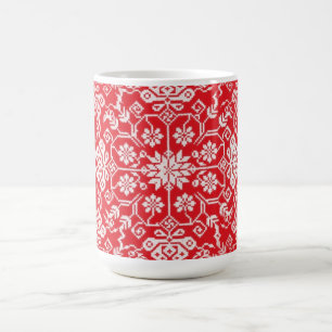 Cozy Red Holiday Mug