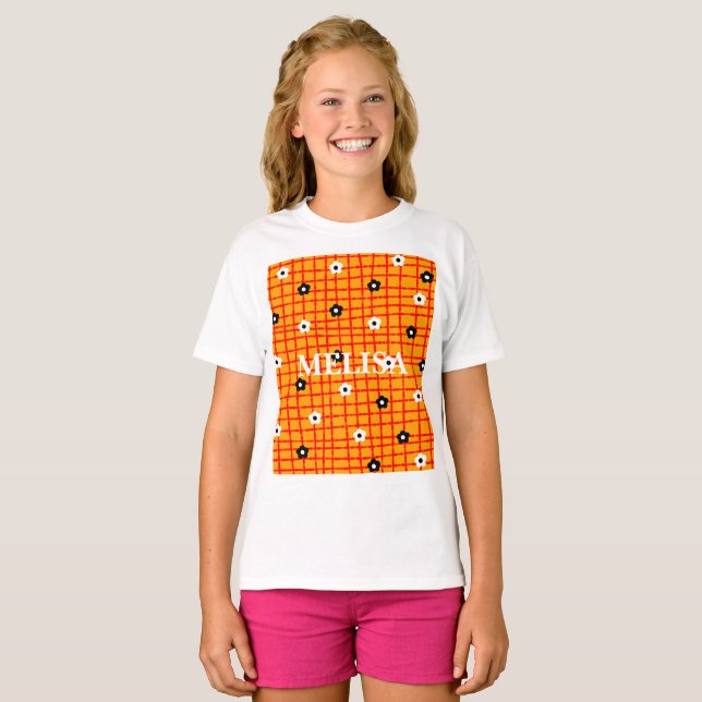 Cozy Red Plaid Pattern Kid's Shirt (Front Full)