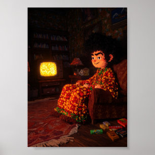 Cozy Retro 8-Bit Gaming Vibes   Pixel Art  Poster