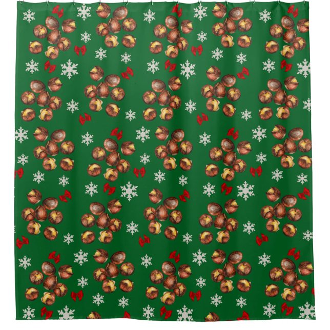 Cozy Roasted Chestnuts  And Snowflakes Winter (Front)