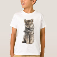 Cozy Scarf Wolf Pup Kids