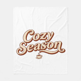 Cozy Season Autumn Throw Blanket