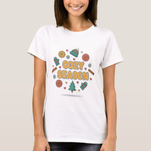 Cozy Season Holiday Elements – Style B T-Shirt