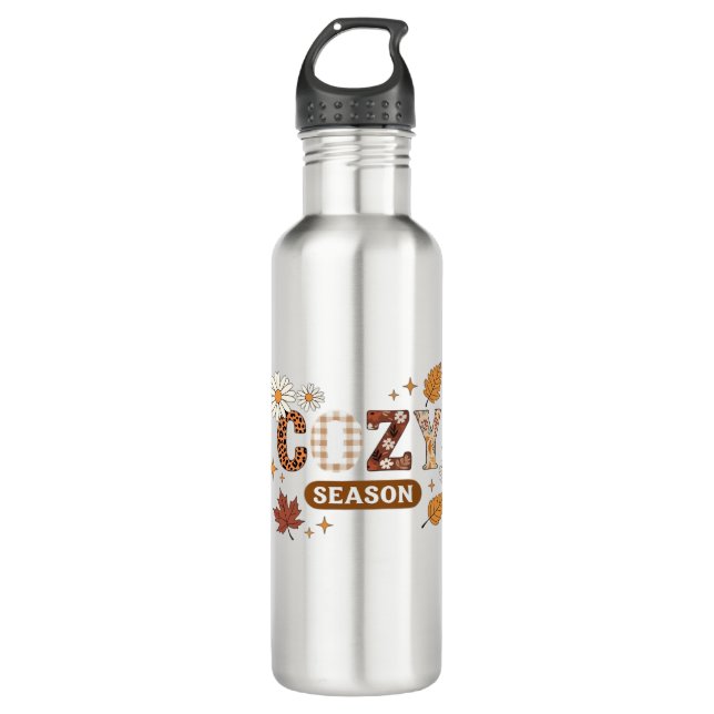 Cozy Season Oversized T-Shirt 710 Ml Water Bottle (Front)