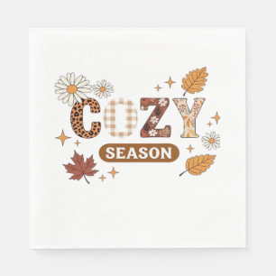 Cozy Season Oversized T-Shirt Napkin