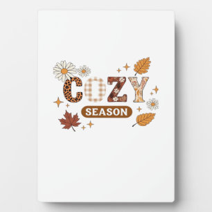 Cozy Season Oversized T-Shirt Plaque