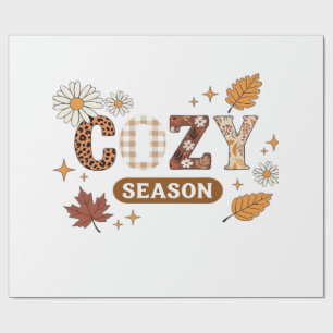 Cozy Season Oversized T-Shirt Wrapping Paper
