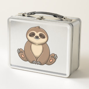Cozy Sloth Classic T-Shirt Metal Lunch Box