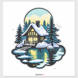 Cozy Snowy Cabin