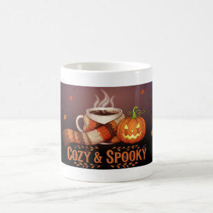 Cozy & Spooky Halloween Coffee Mug 