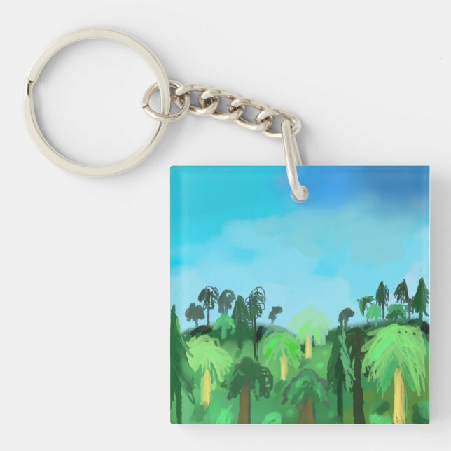 Cozy Storm sign Keychain (Front)