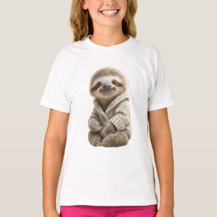 Cozy Sweater Sloth Kids