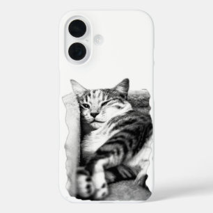 Cozy Tabby Cat Portrait Phone Case