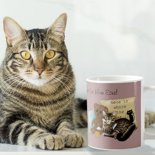 Cozy Tabby Pink Mother's Day Coffee Mug