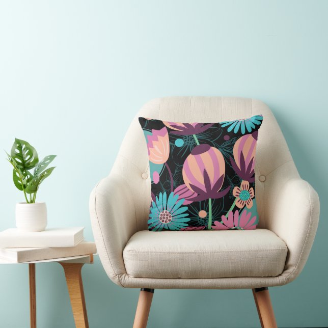 Cozy Throw Pillow (Chair)