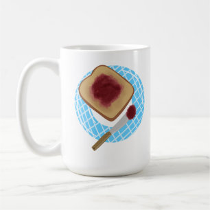 Cozy Toast With Grape Jam Breakfast Gift Coffee Mug