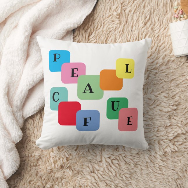 Cozy Tranquil Nights | Premium Soft Throw Pillow (Blanket)